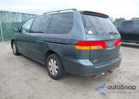 2003 Honda Odyssey Ex-L из США, поврежденный, VIN 5FNRL18003B093777